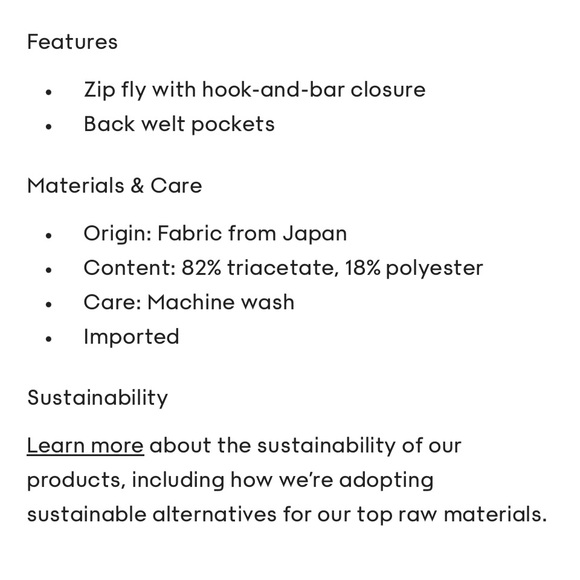 NWT,ARITZIA BABATON Command Pant , No#101251 - Picture 9 of 10